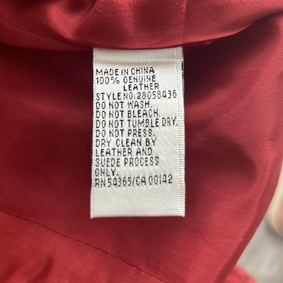 *GENUINE LEATHER* Bianca Nygard Jacket - Picture 5 of 5